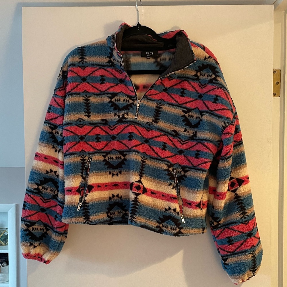 Vici cozy half zip
